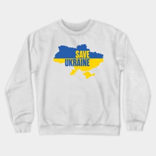 SAVE UKRAINE - PROTEST Crewneck Sweatshirt